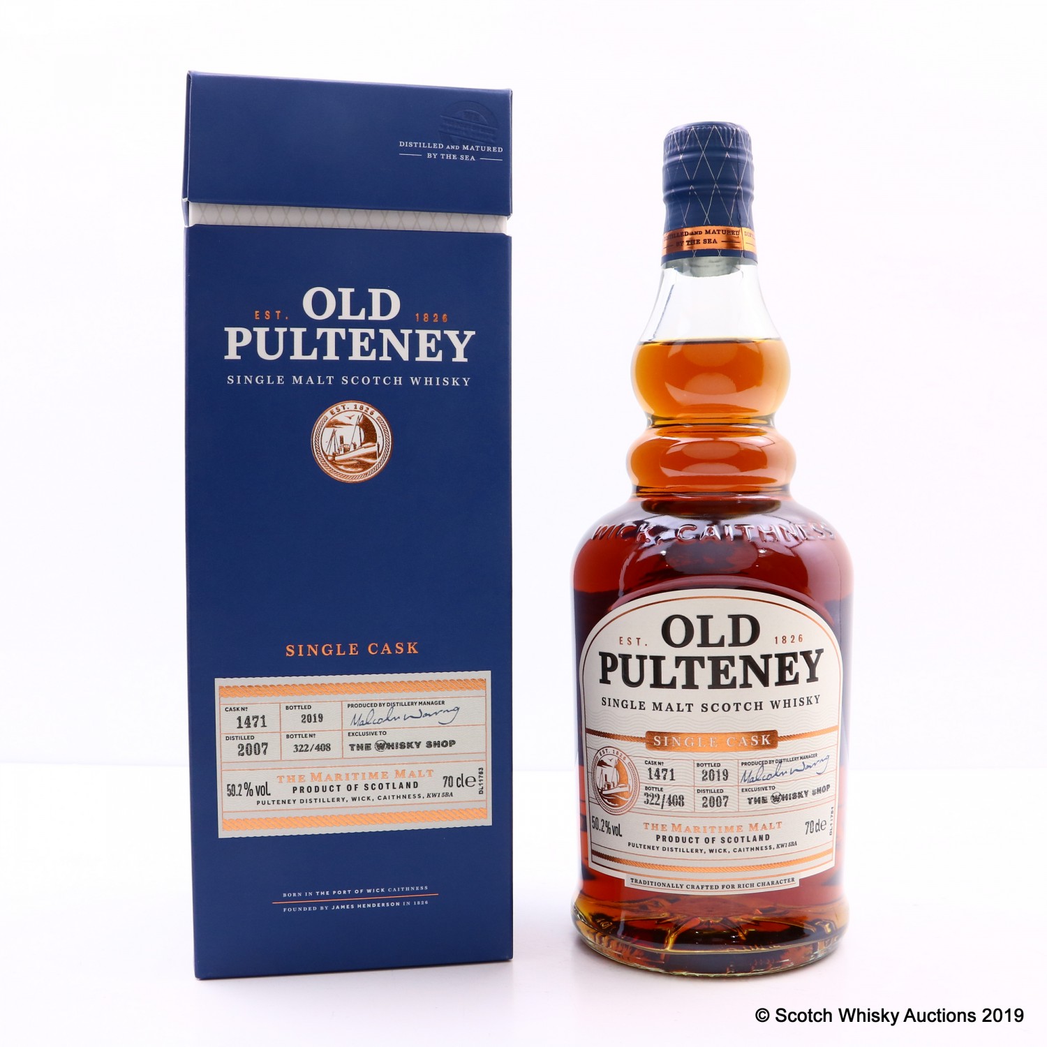 Old Pulteney 2007 Single Cask 1471 Whisky Shop Exclusive The 99th