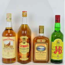 ASSORTED BLENDS X 4 INCLUDING ISLE OF SKYE 75CL