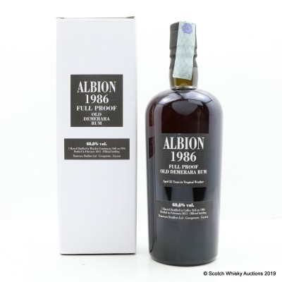 Albion 1986 25 Year Old Cask #10546