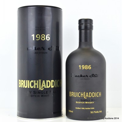 Bruichladdich Blacker Still 1986 20 Year Old