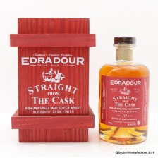 Edradour 2002 10 Straight From The Cask Burgundy Finish 50cl