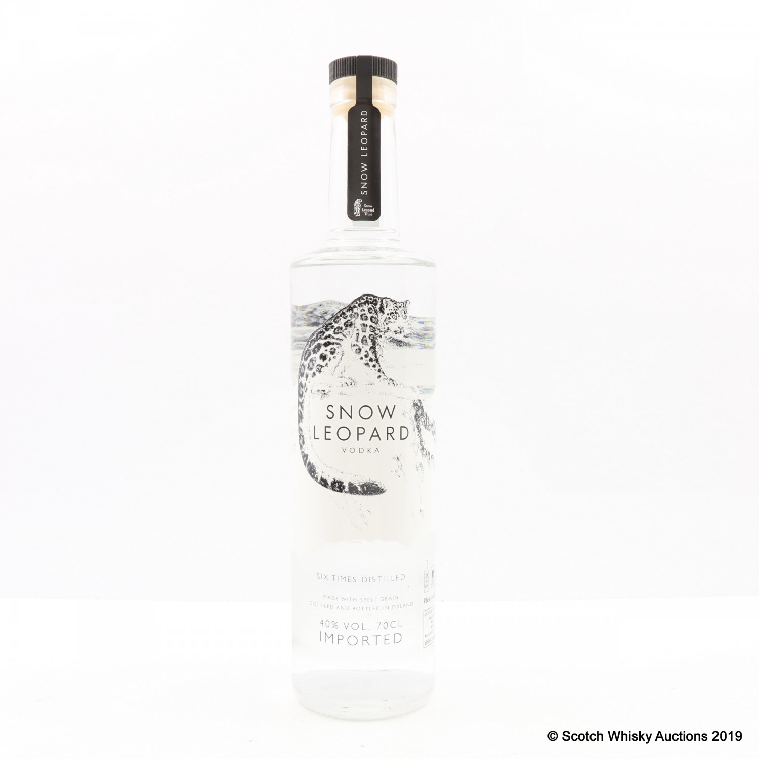 Snow Leopard Vodka | The 100th Auction | Scotch Whisky Auctions