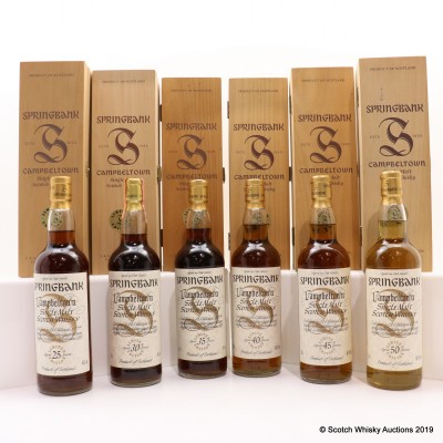Springbank Millennium Collection 6 x 70cl