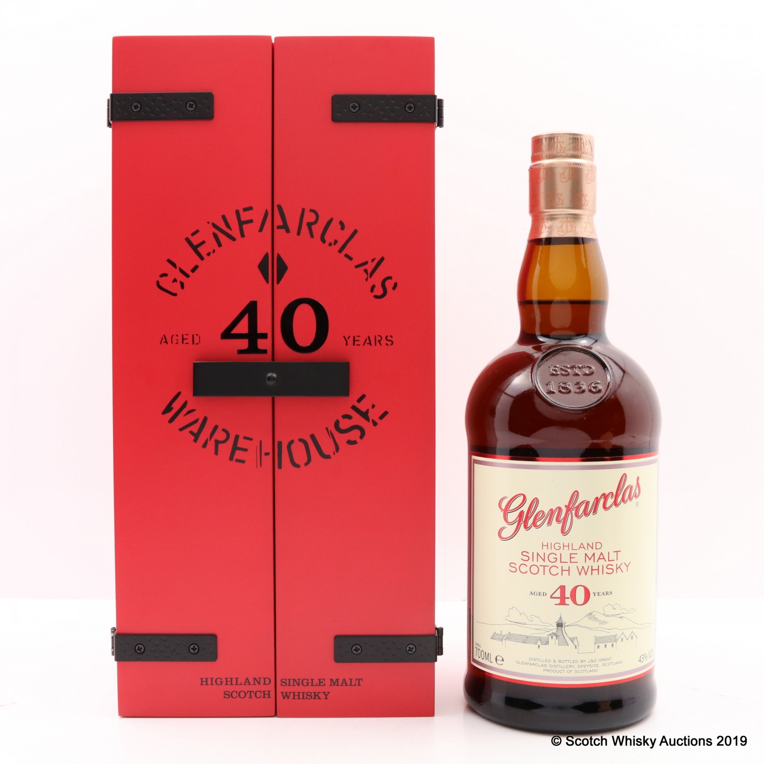 Glenfarclas 40 Year Old Warehouse Edition The 100th Auction Scotch