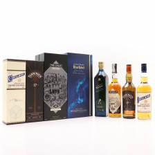 Caledonian 1974 40 The Cally Teaninich 17 2017 Release Convalmore 1984 32 Johnnie Walker Blue Label Ghost Rare Port Ellen 4 X 70cl