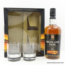 Highland Park 12 Old Style Gift Set With 2 Glasses