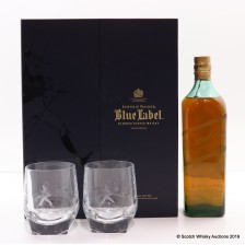 Johnnie Walker Blue Label Gerald Scarfe Limited Edition With 2 Glasses