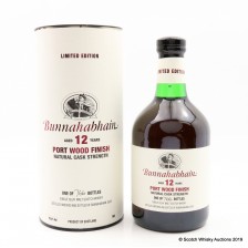 BUNNAHABHAIN 12 YEAR OLD PORT WOOD FINISH