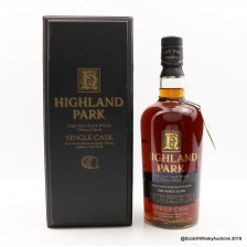 HIGHLAND PARK 1980 24 YEAR OLD SINGLE CASK  7366 FOR PARK AVENUE LIQUORS 75CL