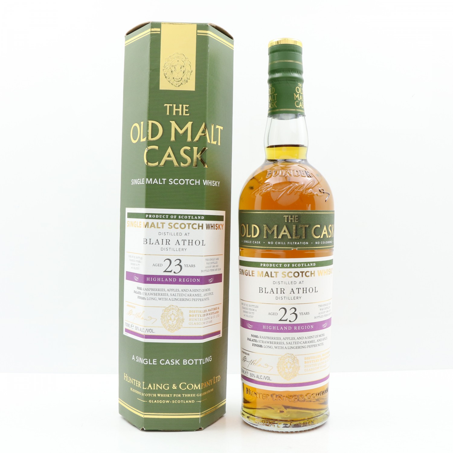 Blair Athol 1995 23 Year Old Old Malt Cask The 101st Auction Scotch