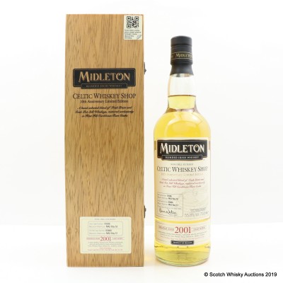 Midleton 2001 Rum Cask for 10th Anniversary of the Celtic Whiskey Shop