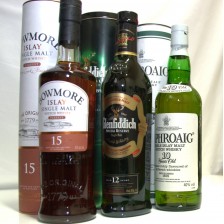 Bowmore Glenfiddich And Laphroaig