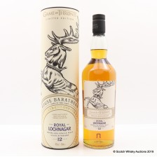 ROYAL LOCHNAGAR 12 YEAR OLD GAME OF THRONES HOUSE BARATHEON