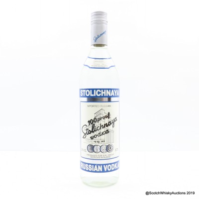 Stolichnaya Blue Vodka