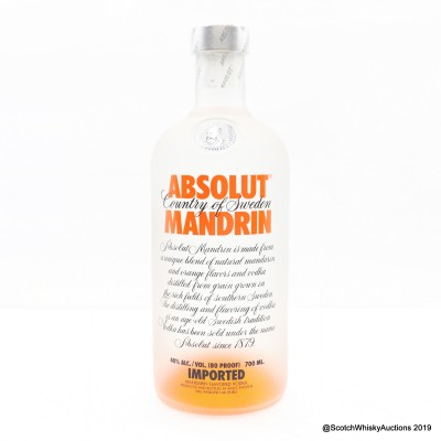 Absolut Mandrin Vodka