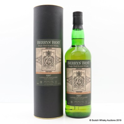 Laphroaig 1997 18 Year Old Berry Bros & Rudd For 60th Anniversary Of La Maison Du Whisky