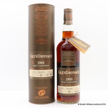 GLENDRONACH 1993 25 YEAR OLD SINGLE CASK  662 FOR WHISKY DE