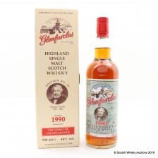 Glenfarclas 1990 Spirit Of Independence Edition 21 Thomas Carlyle