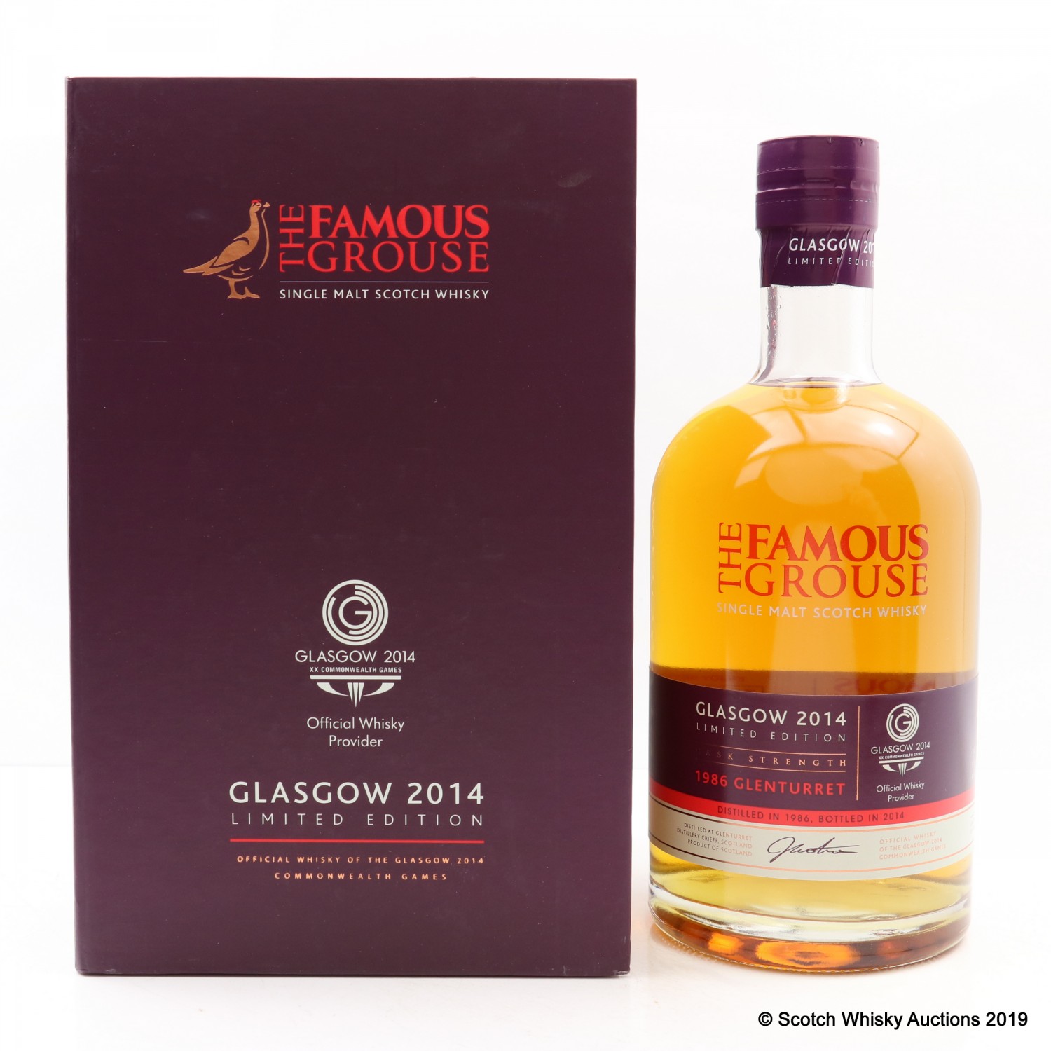 Glenturret 1986 Commonwealth Games Glasgow 2014 The 101st Auction