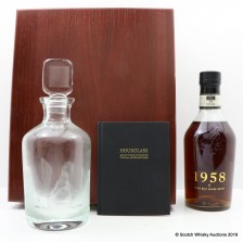 Highland Park 1958 Vintage With Decanter Book