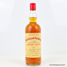 Macallan Glenlivet 1937 26 2 3 Fl Ozs