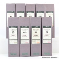 FLORA   FAUNA CASK STRENGTH COLLECTION  9 BOTTLES 