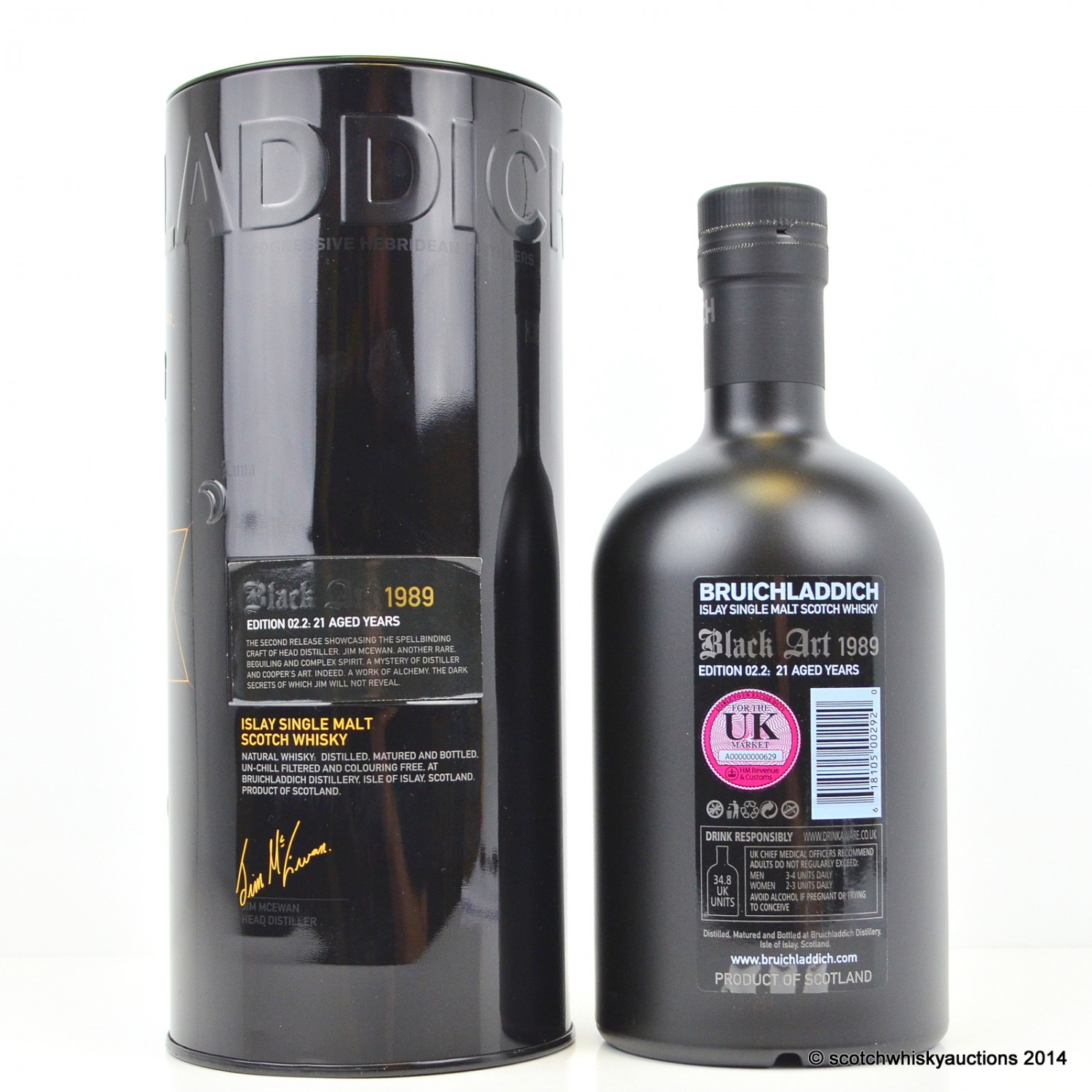 Bruichladdich Black Art 1989 21 Year Old Edition 02.2 The 43rd