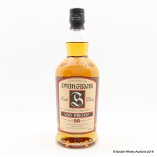 Springbank 10 Years Old 100 Proof