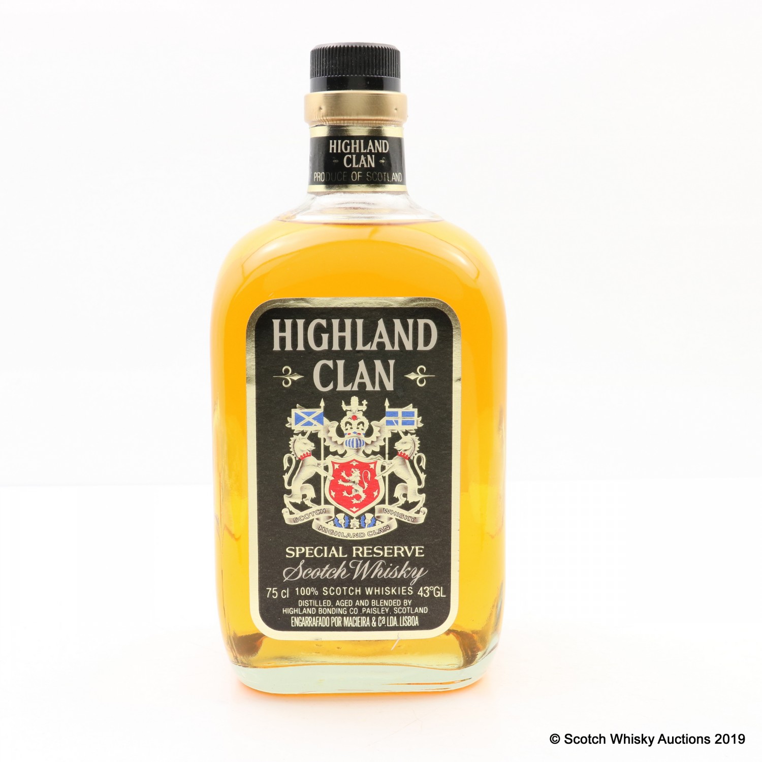 Highland Clan 75cl The 102nd Auction Scotch Whisky Auctions