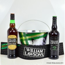 WILLIAM LAWSON S SUPER SPICED  WILLIAM LAWSON S 13 WITH ICE BUCKET   BAR RUNNER