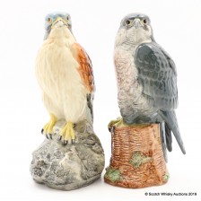 BENEAGLES PEREGRINE FALCON CERAMIC DECANTER 20CL   BENEAGLES KESTREL CERAMIC DECANTER 20CL
