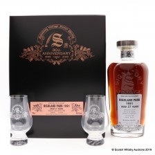 Highland Park 1991 27 Single Cask 15086 Signatory Vintage 30th Anniversary