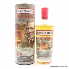MACNAIR S  LUM REEK  PEATED BLENDED MALT SCOTCH WHISKY
