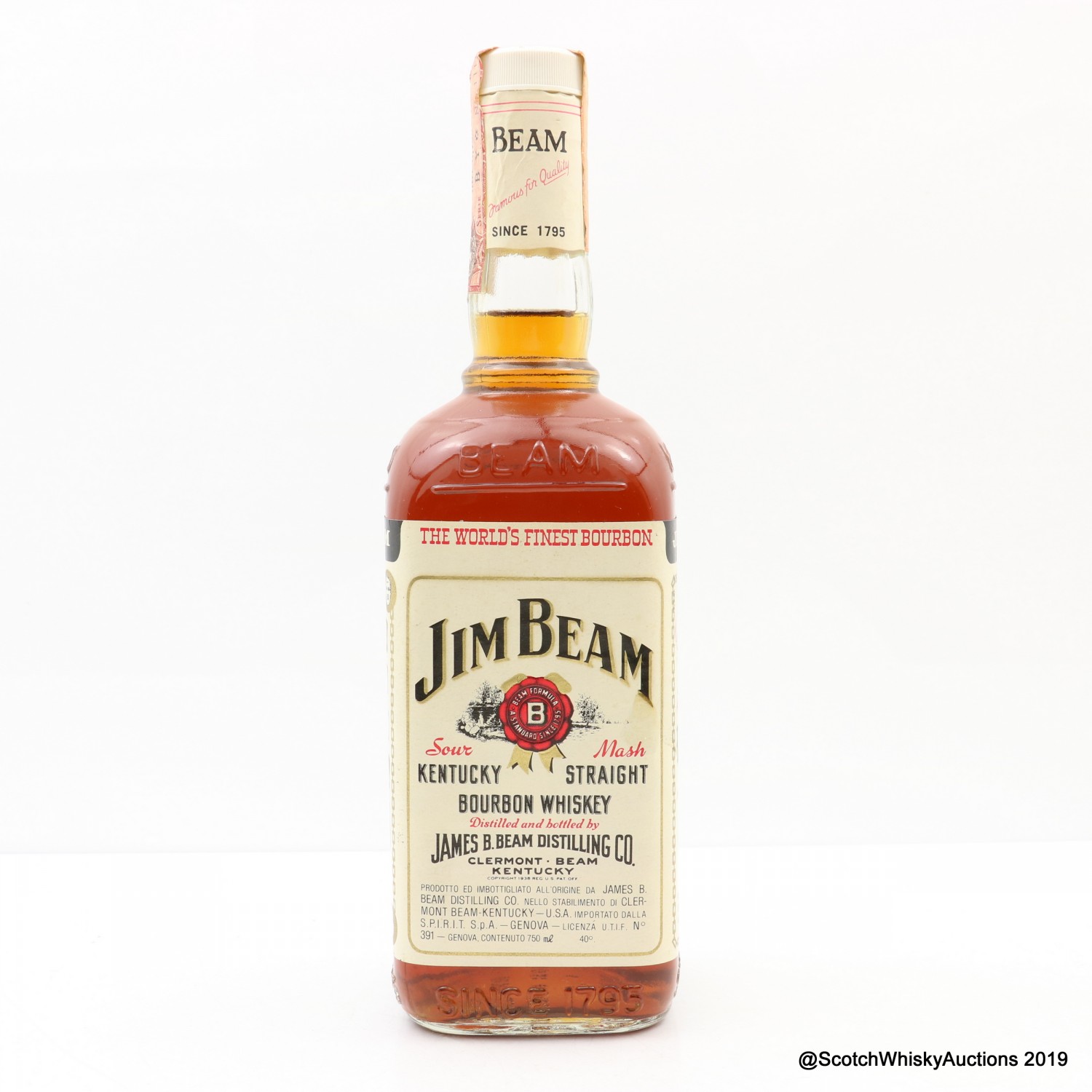 Jim Beam 75cl The 102nd Auction Scotch Whisky Auctions
