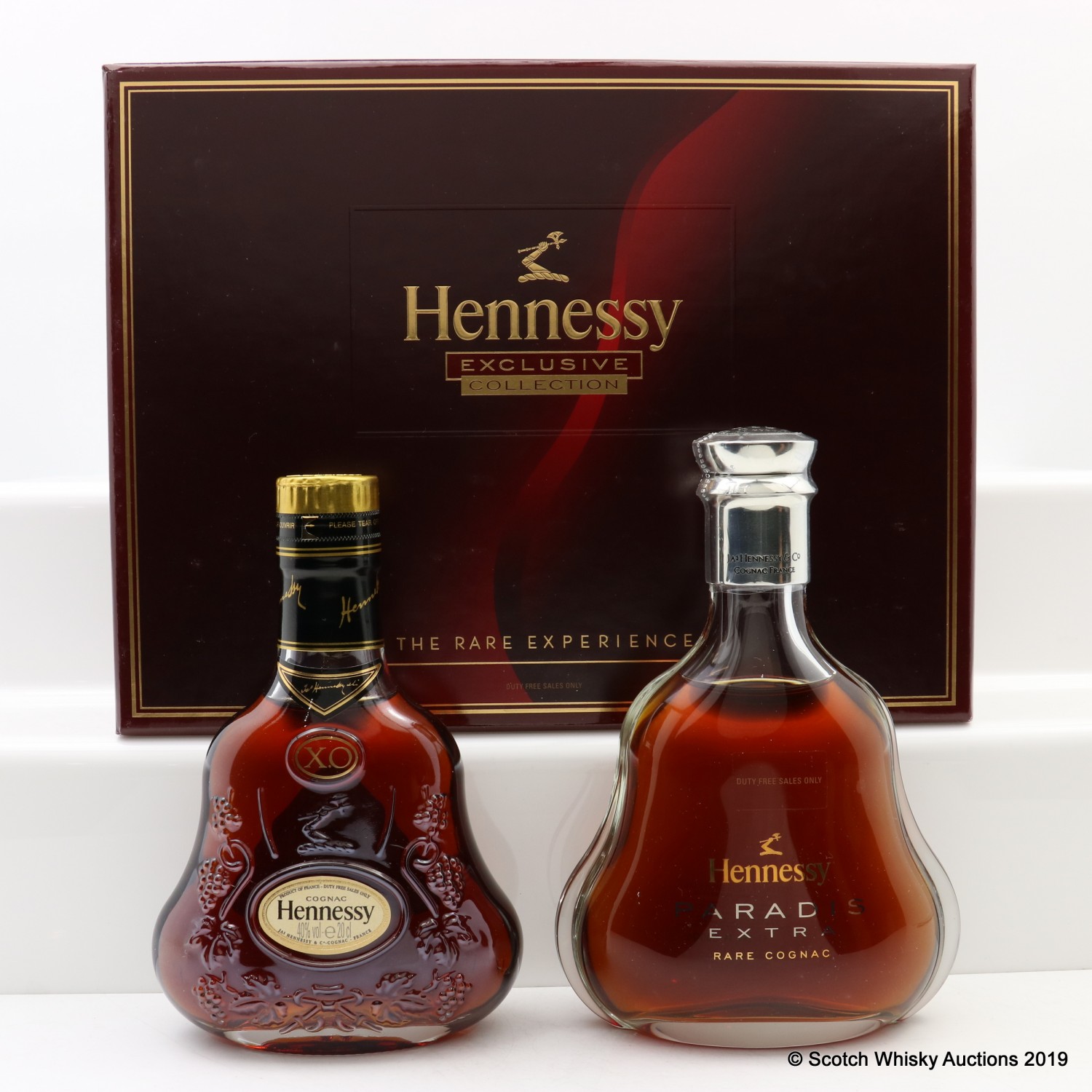 Hennessy Exclusive Collection 2 x 20cl The 102nd Auction Scotch