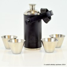 Glenfiddich Flask Dram Cup Set