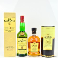 Glenlivet 12 Aberfeldy 12