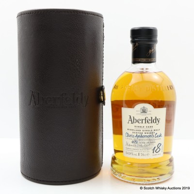 Aberfeldy 18 Year Old Chris Anderson's Cask