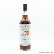 Springbank 1966 34 For Juul S 75th Anniversary