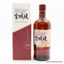 Nikka Miyagik Single Malt Sherry Wood Finish 2018 Release