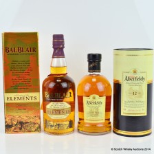 BALBLAIR ELEMENTS   ABERFELDY 12 YEAR OLD