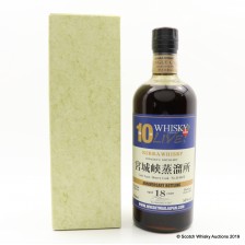 NIKKA MIYAGIKYO 1991 18 YEAR OLD WHISKY LIVE JAPAN 10TH ANNIVERSARY