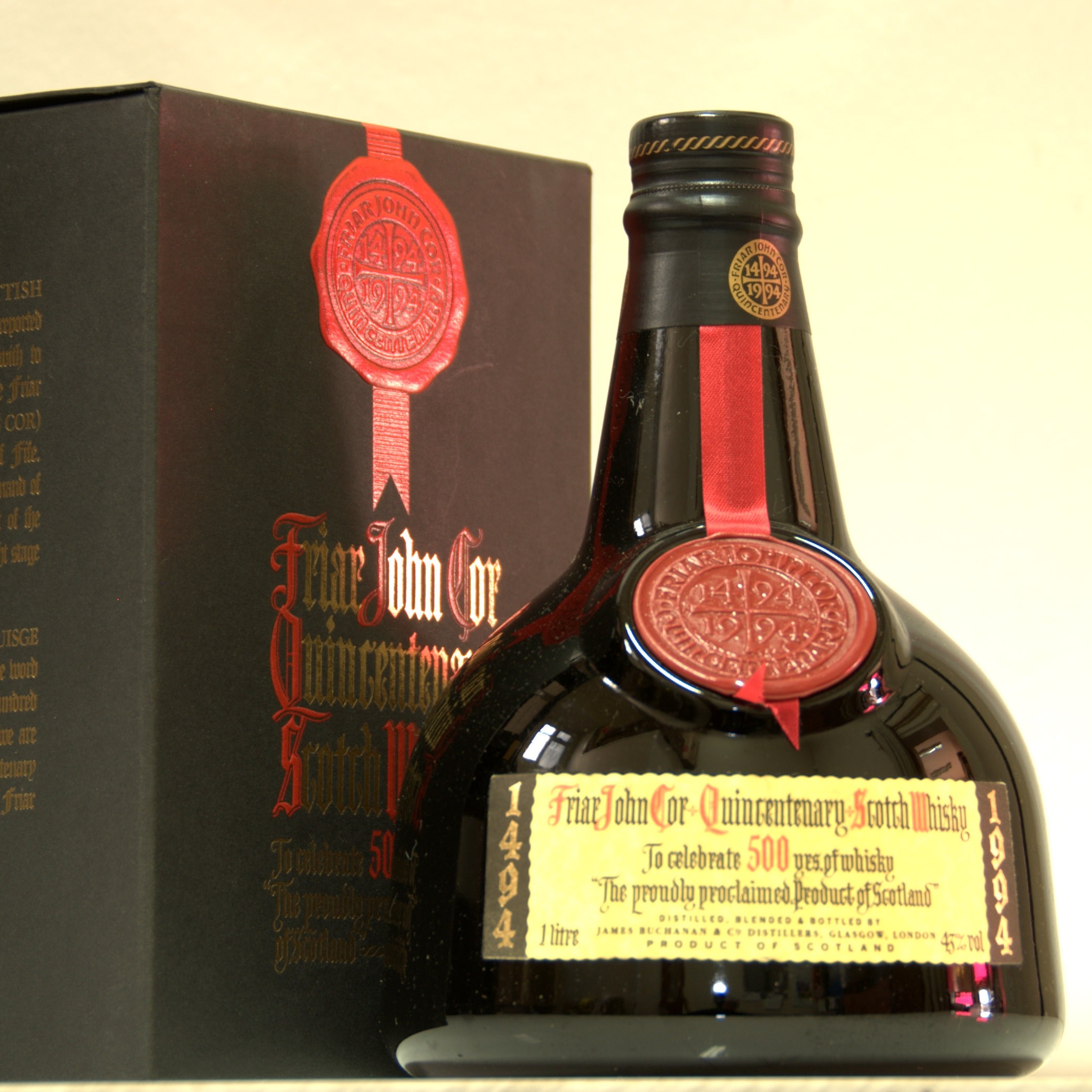 Friar John Cor Quincentenary The 14th Auction Scotch Whisky Auctions