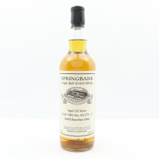 Springbank 1993 25 Bourbon Refill