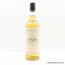 Springbank 1989 12 Private Bottling