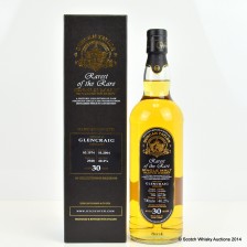 GLENCRAIG 1974 30 YEAR OLD DUNCAN TAYLOR RAREST OF THE RARE