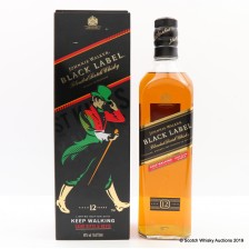 JOHNNIE WALKER 12 YEAR BLACK LABEL SAINT KITTS   NEVIS 75CL