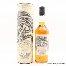 Cardhu Gold Reserve Game of Thrones House Targaryen