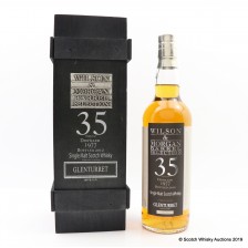 GLENTURRET 1977 35 YEAR OLD WILSON   MORGAN