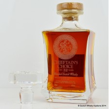 CHIEFTAIN S CHOICE 32 YEAR OLD 75CL DECANTER